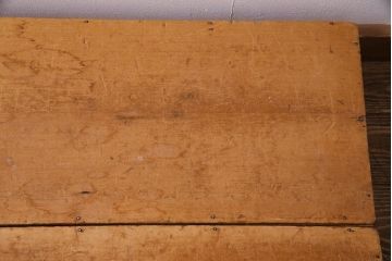 レトロ雑貨　昭和レトロ　大きな積み木セット【直方体・大/2ヶ組】(飾り台、ディスプレイ雑貨)(R-038080)