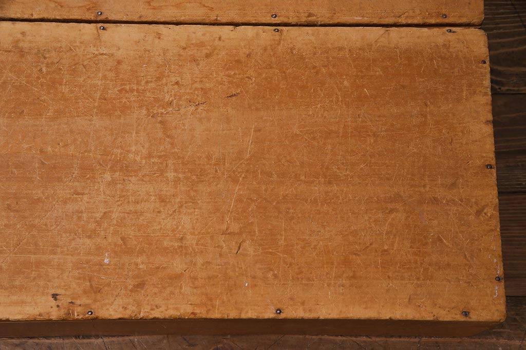 レトロ雑貨　昭和レトロ　大きな積み木セット【直方体・大/2ヶ組】(飾り台、ディスプレイ雑貨)(R-038080)