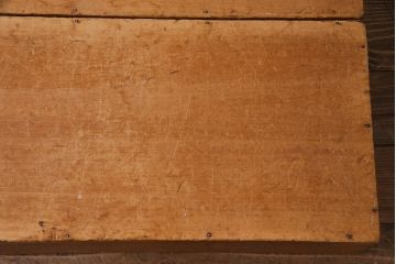 レトロ雑貨　昭和レトロ　大きな積み木セット【直方体・大/2ヶ組】(飾り台、ディスプレイ雑貨)(R-038080)