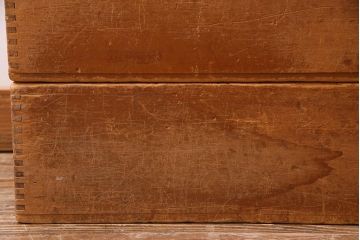 レトロ雑貨　昭和レトロ　大きな積み木セット【直方体・大/2ヶ組】(飾り台、ディスプレイ雑貨)(R-038080)