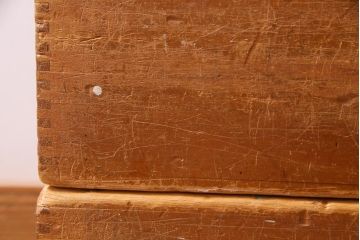 レトロ雑貨　昭和レトロ　大きな積み木セット【直方体・大/2ヶ組】(飾り台、ディスプレイ雑貨)(R-038080)