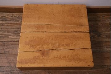 レトロ雑貨　昭和レトロ　大きな積み木セット【直方体・大/2ヶ組】(飾り台、ディスプレイ雑貨)(R-038080)