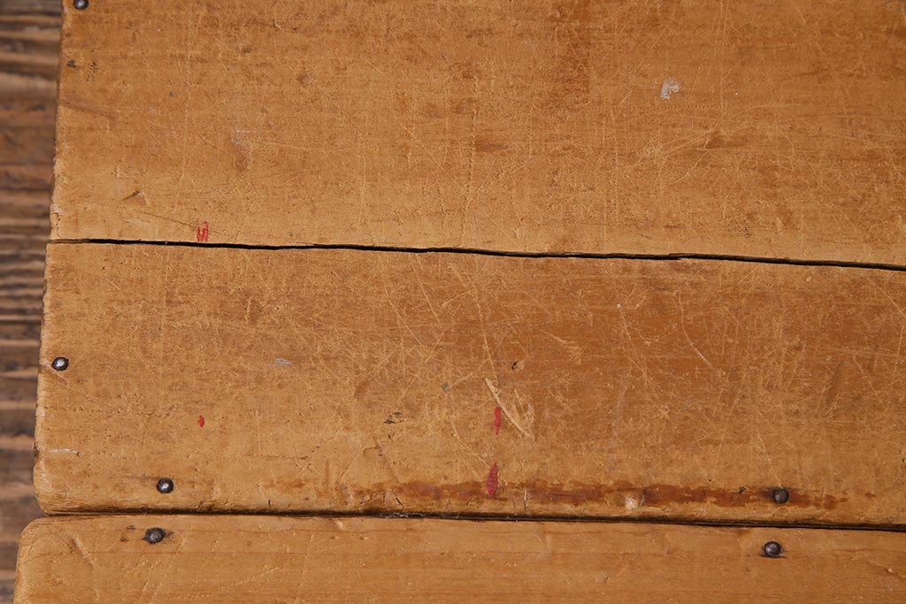 レトロ雑貨　昭和レトロ　大きな積み木セット【直方体・大/2ヶ組】(飾り台、ディスプレイ雑貨)(R-038080)