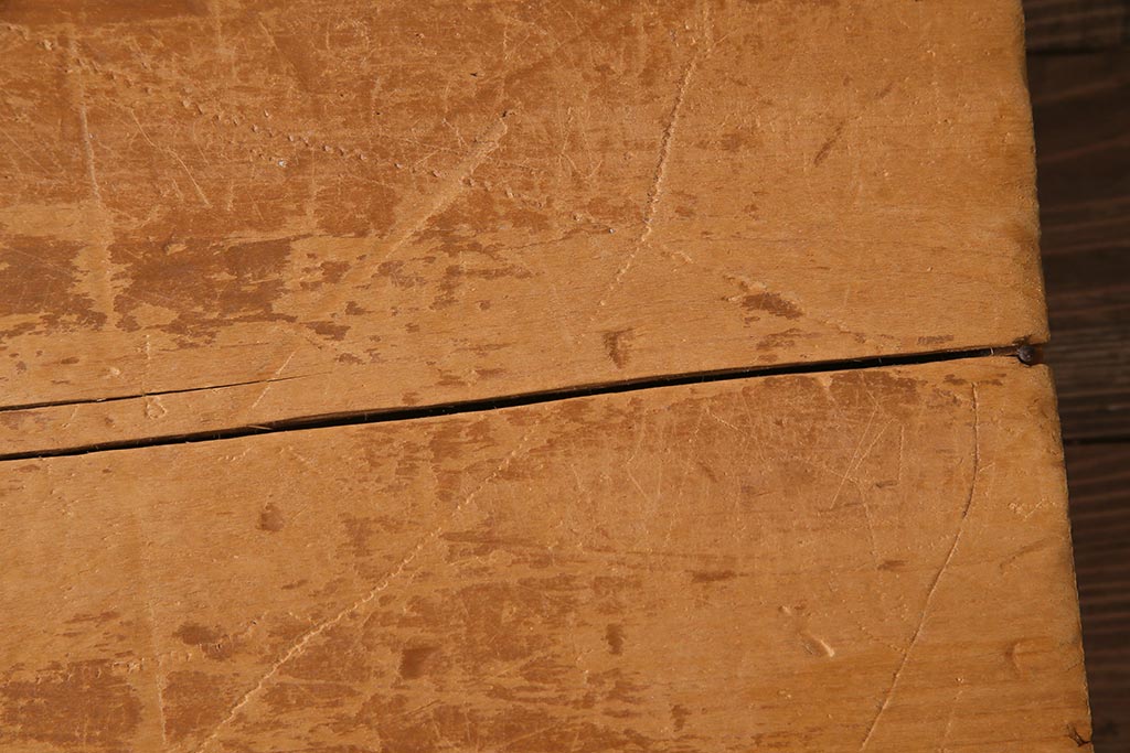 レトロ雑貨　昭和レトロ　大きな積み木セット【直方体・大/2ヶ組】(飾り台、ディスプレイ雑貨)(R-038080)