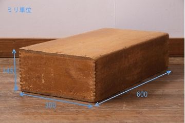 レトロ雑貨　昭和レトロ　大きな積み木セット【直方体・大/2ヶ組】(飾り台、ディスプレイ雑貨)(R-038080)