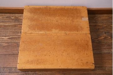 レトロ雑貨　昭和レトロ　大きな積み木セット【直方体・大/2ヶ組】(飾り台、ディスプレイ雑貨)(R-038081)