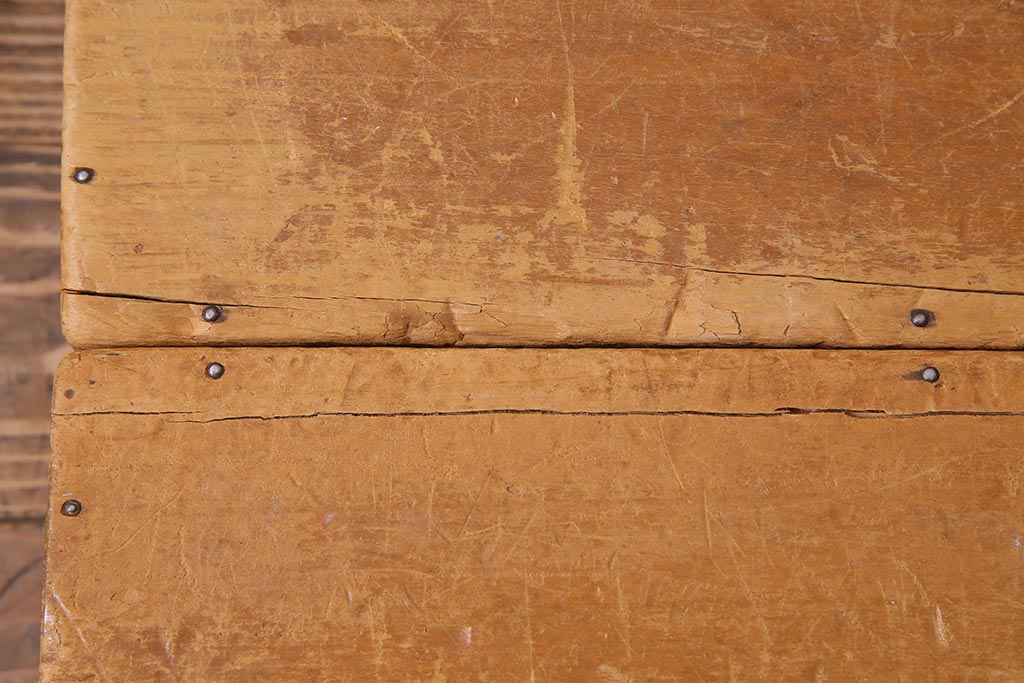 レトロ雑貨　昭和レトロ　大きな積み木セット【直方体・大/2ヶ組】(飾り台、ディスプレイ雑貨)(R-038081)