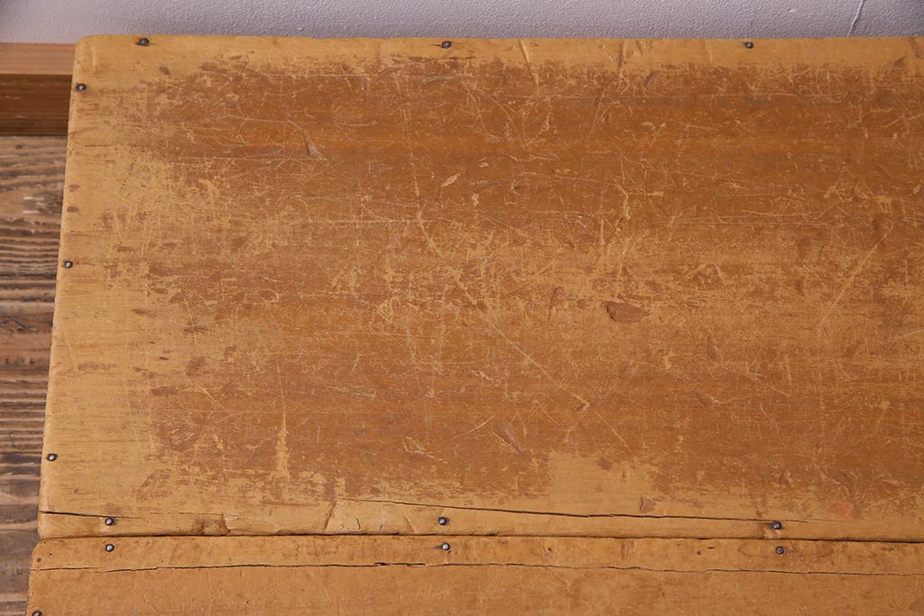 レトロ雑貨　昭和レトロ　大きな積み木セット【直方体・大/2ヶ組】(飾り台、ディスプレイ雑貨)(R-038081)