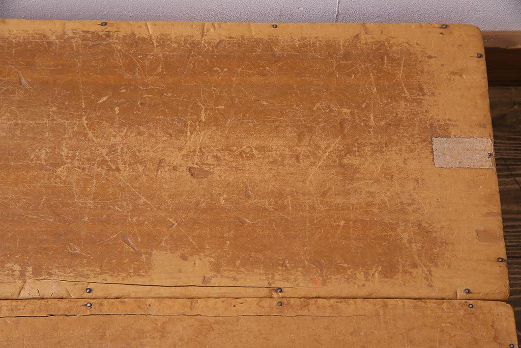 レトロ雑貨　昭和レトロ　大きな積み木セット【直方体・大/2ヶ組】(飾り台、ディスプレイ雑貨)(R-038081)