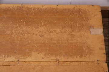 レトロ雑貨　昭和レトロ　大きな積み木セット【直方体・大/2ヶ組】(飾り台、ディスプレイ雑貨)(R-038081)