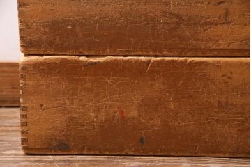 レトロ雑貨　昭和レトロ　大きな積み木セット【直方体・大/2ヶ組】(飾り台、ディスプレイ雑貨)(R-038081)