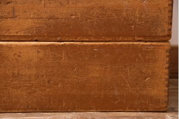 レトロ雑貨　昭和レトロ　大きな積み木セット【直方体・大/2ヶ組】(飾り台、ディスプレイ雑貨)(R-038081)