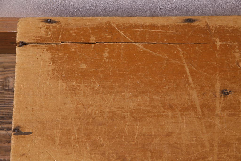 レトロ雑貨　昭和レトロ　大きな積み木セット【直方体・大/2ヶ組】(飾り台、ディスプレイ雑貨)(R-038081)