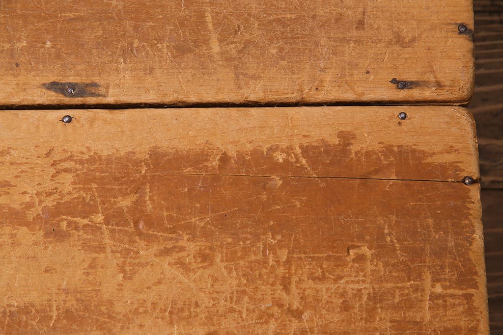 レトロ雑貨　昭和レトロ　大きな積み木セット【直方体・大/2ヶ組】(飾り台、ディスプレイ雑貨)(R-038081)