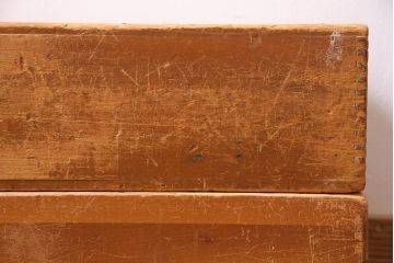 レトロ雑貨　昭和レトロ　大きな積み木セット【直方体・大/2ヶ組】(飾り台、ディスプレイ雑貨)(R-038082)