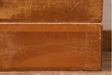 レトロ雑貨　昭和レトロ　大きな積み木セット【直方体・大/2ヶ組】(飾り台、ディスプレイ雑貨)(R-038082)