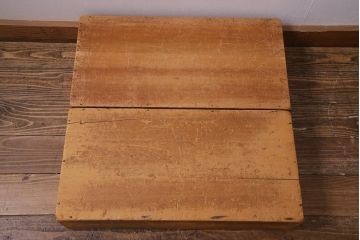 レトロ雑貨　昭和レトロ　大きな積み木セット【直方体・大/2ヶ組】(飾り台、ディスプレイ雑貨)(R-038082)