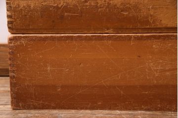 レトロ雑貨　昭和レトロ　大きな積み木セット【直方体・大/2ヶ組】(飾り台、ディスプレイ雑貨)(R-038083)