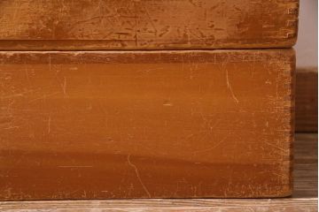 レトロ雑貨　昭和レトロ　大きな積み木セット【直方体・大/2ヶ組】(飾り台、ディスプレイ雑貨)(R-038083)