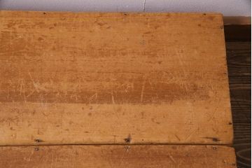 レトロ雑貨　昭和レトロ　大きな積み木セット【直方体・大/2ヶ組】(飾り台、ディスプレイ雑貨)(R-038084)