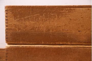 レトロ雑貨　昭和レトロ　大きな積み木セット【直方体・大/2ヶ組】(飾り台、ディスプレイ雑貨)(R-038084)