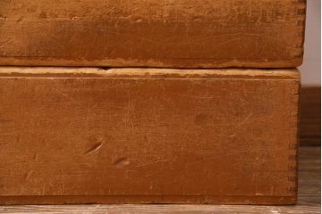 レトロ雑貨　昭和レトロ　大きな積み木セット【直方体・大/2ヶ組】(飾り台、ディスプレイ雑貨)(R-038084)