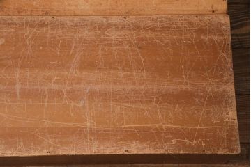 レトロ雑貨　昭和レトロ　大きな積み木セット【直方体・大/2ヶ組】(飾り台、ディスプレイ雑貨)(R-038086)