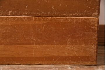 レトロ雑貨　昭和レトロ　大きな積み木セット【直方体・大/2ヶ組】(飾り台、ディスプレイ雑貨)(R-038086)