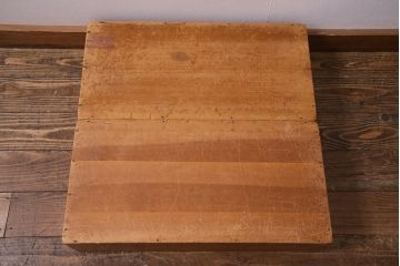 レトロ雑貨　昭和レトロ　大きな積み木セット【直方体・大/2ヶ組】(飾り台、ディスプレイ雑貨)(R-038087)