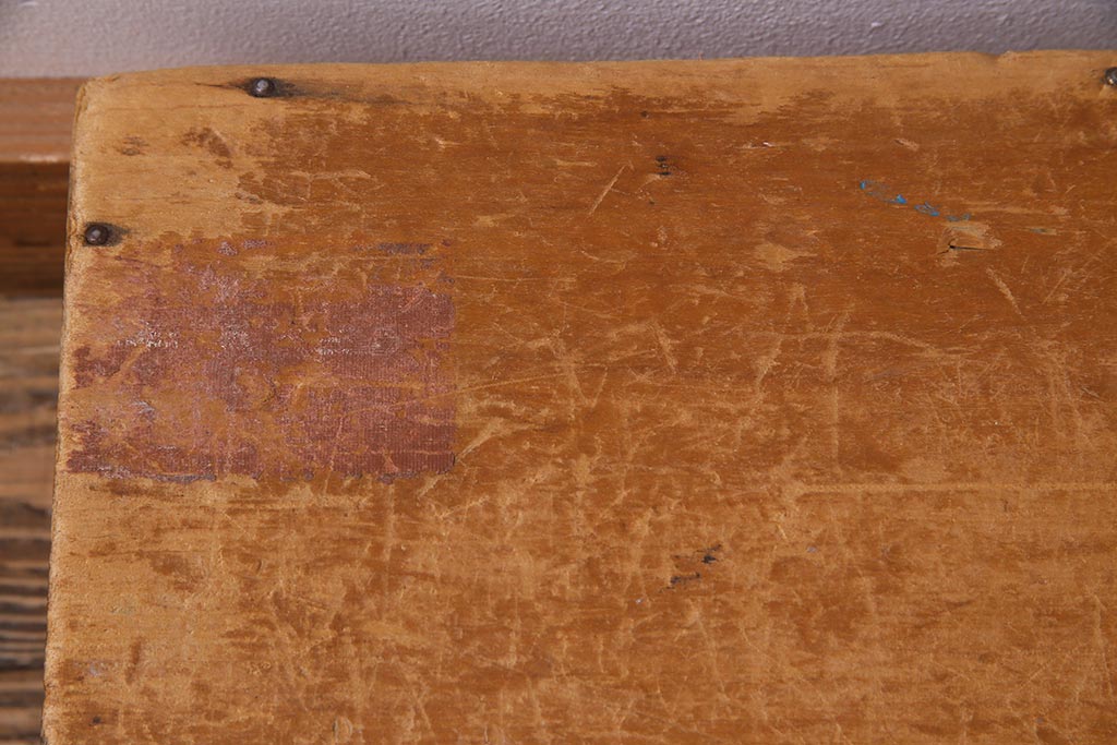 レトロ雑貨　昭和レトロ　大きな積み木セット【直方体・大/2ヶ組】(飾り台、ディスプレイ雑貨)(R-038087)