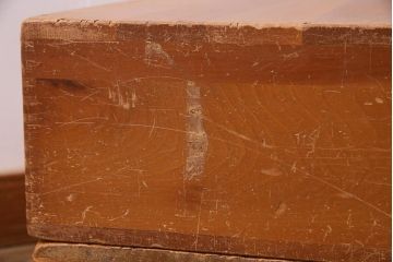 レトロ雑貨　昭和レトロ　大きな積み木セット【直方体・大/2ヶ組】(飾り台、ディスプレイ雑貨)(R-038087)