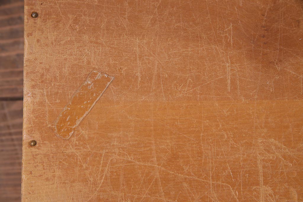 レトロ雑貨　昭和レトロ　大きな積み木セット【直方体・大/2ヶ組】(飾り台、ディスプレイ雑貨)(R-038087)