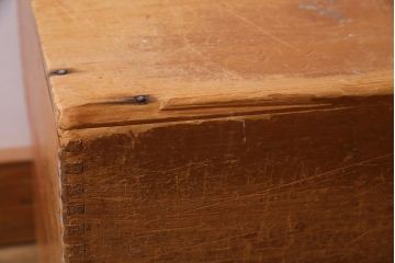 レトロ雑貨　昭和レトロ　大きな積み木セット【直方体・大/2ヶ組】(飾り台、ディスプレイ雑貨)(R-038088)