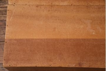 レトロ雑貨　昭和レトロ　大きな積み木セット【直方体・大/2ヶ組】(飾り台、ディスプレイ雑貨)(R-038089)