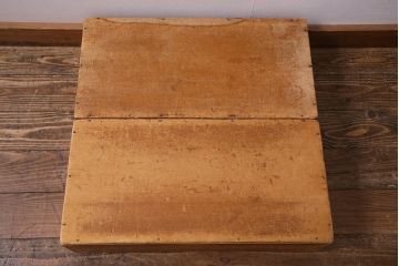 レトロ雑貨　昭和レトロ　大きな積み木セット【直方体・大/2ヶ組】(飾り台、ディスプレイ雑貨)(R-038090)