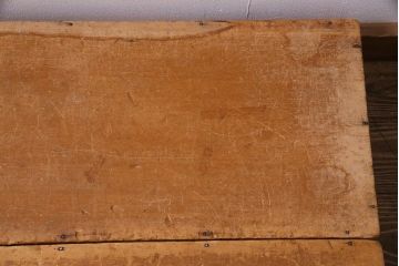 レトロ雑貨　昭和レトロ　大きな積み木セット【直方体・大/2ヶ組】(飾り台、ディスプレイ雑貨)(R-038090)