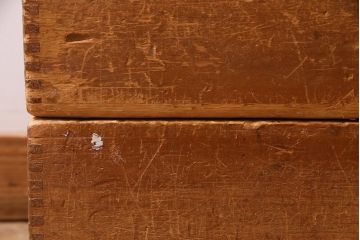 レトロ雑貨　昭和レトロ　大きな積み木セット【直方体・大/2ヶ組】(飾り台、ディスプレイ雑貨)(R-038090)