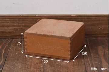 アンティーク雑貨　昭和レトロ　懐かしさ溢れる積み木セット【マルチ/7ヶ組】(飾り台、花台、ディスプ
レイ雑貨)(R-038091)