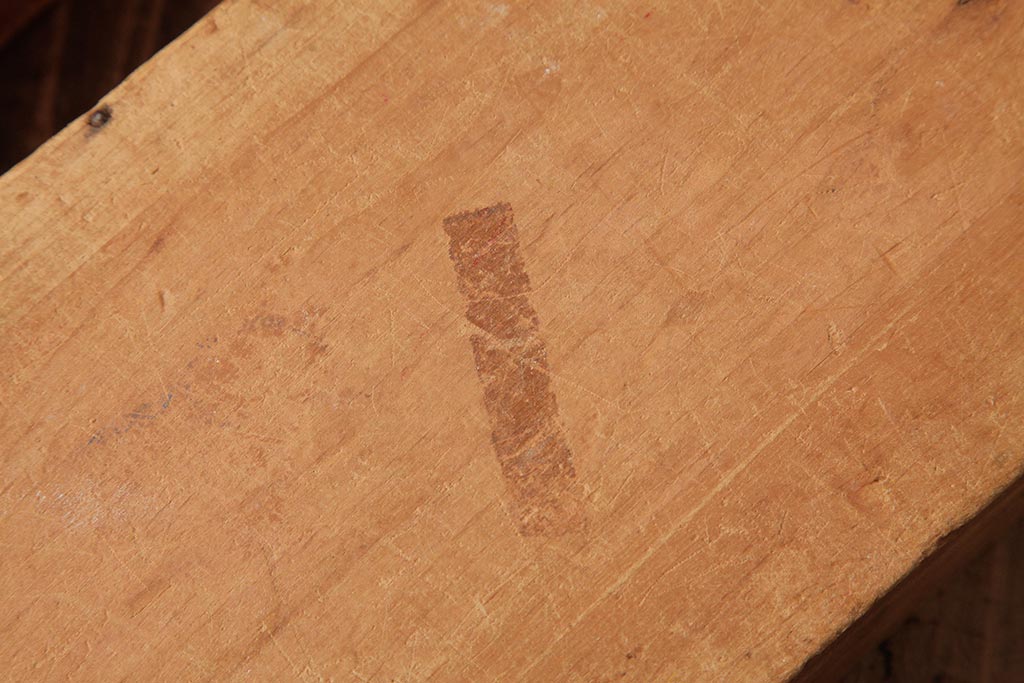 アンティーク雑貨　昭和レトロ　大きな積み木セット【四角形/7ヶ組】(飾り台、花台、ディスプレイ雑貨)(R-038092)