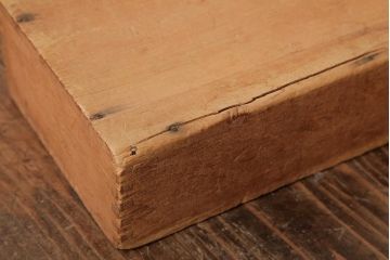 アンティーク雑貨　昭和レトロ　大きな積み木セット【四角形/7ヶ組】(飾り台、花台、ディスプレイ雑貨)(R-038092)