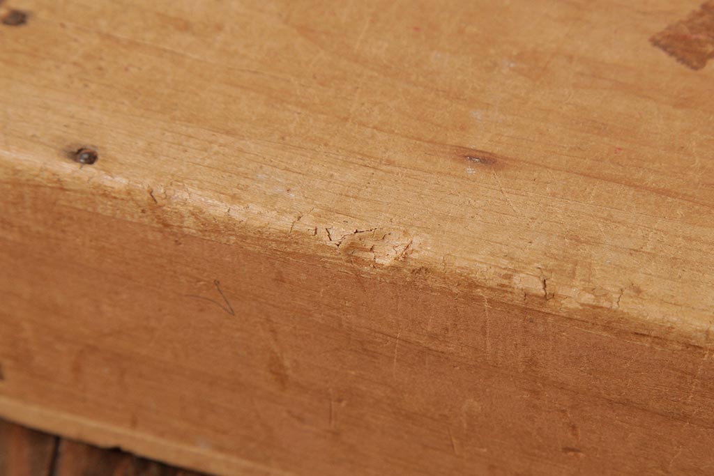 アンティーク雑貨　昭和レトロ　大きな積み木セット【四角形/7ヶ組】(飾り台、花台、ディスプレイ雑貨)(R-038092)