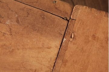 アンティーク雑貨　昭和レトロ　大きな積み木セット【四角形/7ヶ組】(飾り台、花台、ディスプレイ雑貨)(R-038092)