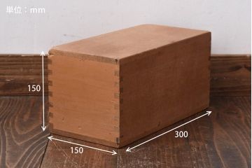 アンティーク雑貨　昭和レトロ　大きな積み木セット【四角形/7ヶ組】(飾り台、花台、ディスプレイ雑貨)(R-038092)