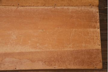 レトロ雑貨　昭和レトロ　大きな積み木セット【直方体・大/2ヶ組】(飾り台、ディスプレイ雑貨)(R-038095)