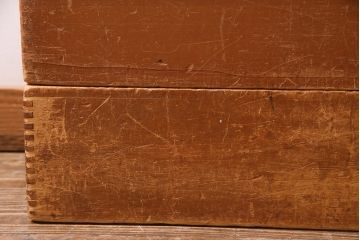 レトロ雑貨　昭和レトロ　大きな積み木セット【直方体・大/2ヶ組】(飾り台、ディスプレイ雑貨)(R-038095)