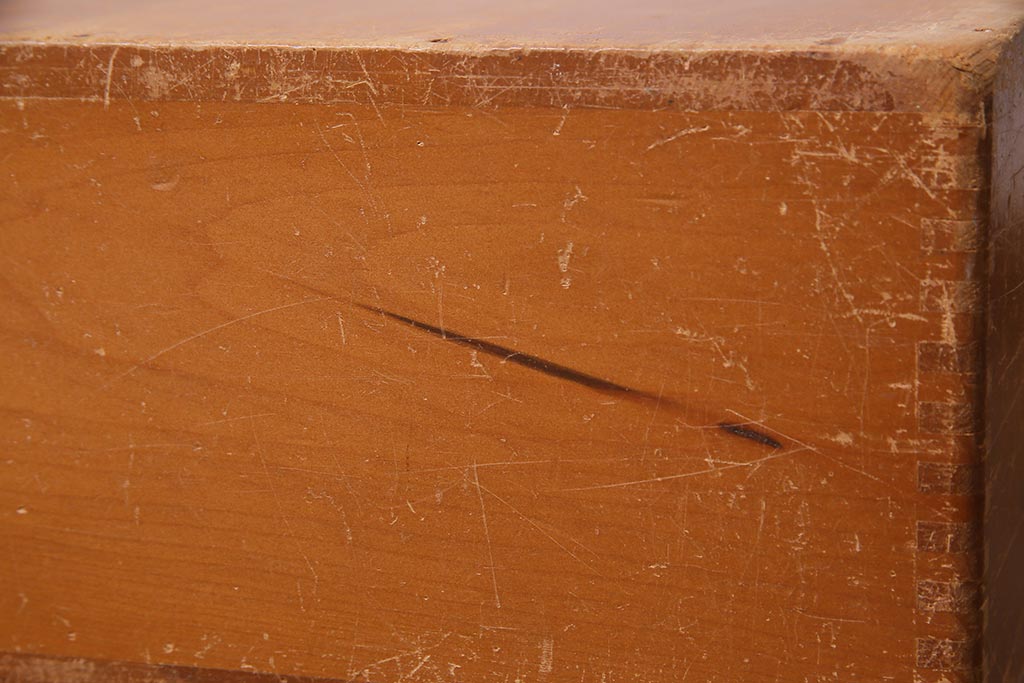 レトロ雑貨　昭和レトロ　大きな積み木セット【直方体・大/2ヶ組】(飾り台、ディスプレイ雑貨)(R-038095)