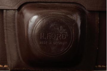 ヴィンテージ雑貨　ILFORD(イルフォード)　Sportsman(スポーツマン)　ケース・説明書付き　ドイツ製　35mmフィルム　ビンテージカメラ(R-038096)