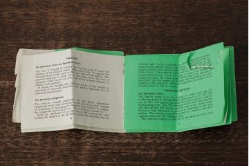 ヴィンテージ雑貨　ILFORD(イルフォード)　Sportsman(スポーツマン)　ケース・説明書付き　ドイツ製　35mmフィルム　ビンテージカメラ(R-038096)