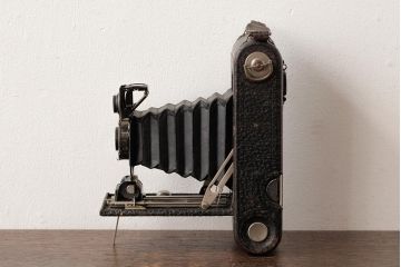 アンティーク雑貨　Kodak(コダック)NO1　JUNIOR　アメリカアンティーク　クラシックカメラ(蛇腹カメラ)(R-038101)