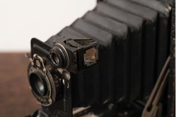 アンティーク雑貨　Kodak(コダック)NO1　JUNIOR　アメリカアンティーク　クラシックカメラ(蛇腹カメラ)(R-038101)